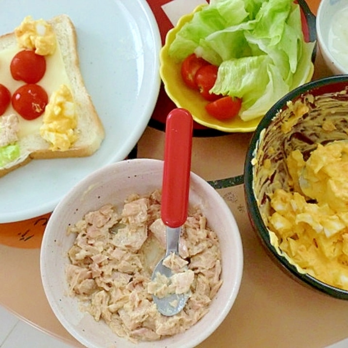 子どもと作る♪サンドイッチバイキング